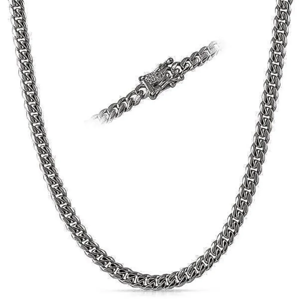 Stainless Steel 6mm Cuban Link Chain
